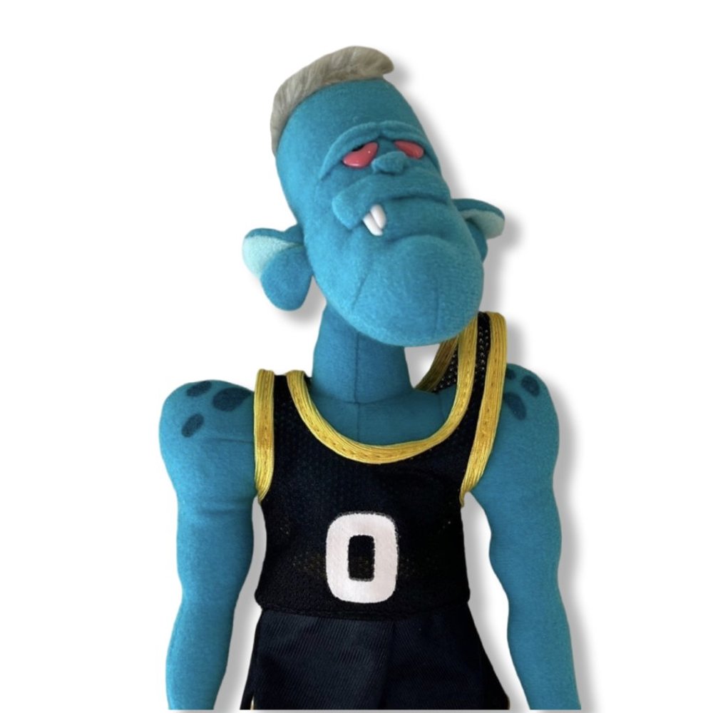 Vintage 1996 Space Jam Monstars "Blanko" Plush Toy